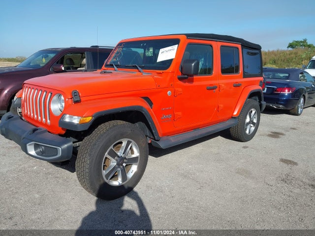 1C4HJXEG7JW292484 Jeep Wrangler Unlimited Sahara 4x4