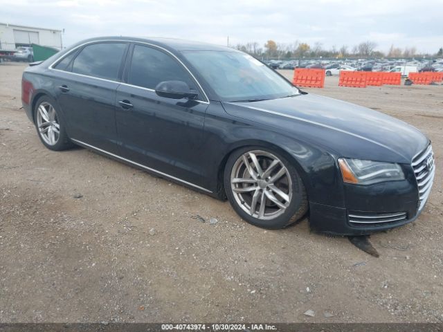 2013 AUDI A8 L WAUR2AFDXDN030937