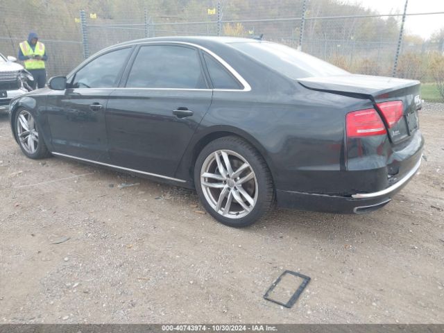 2013 AUDI A8 L WAUR2AFDXDN030937 Photo 2