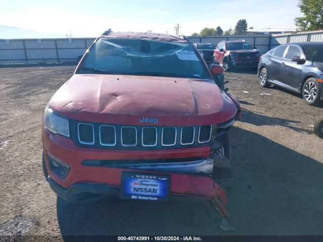 3C4NJCBB7MT592105 Jeep Compass Latitude Fwd