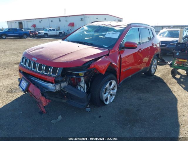 3C4NJCBB7MT592105 Jeep Compass Latitude Fwd