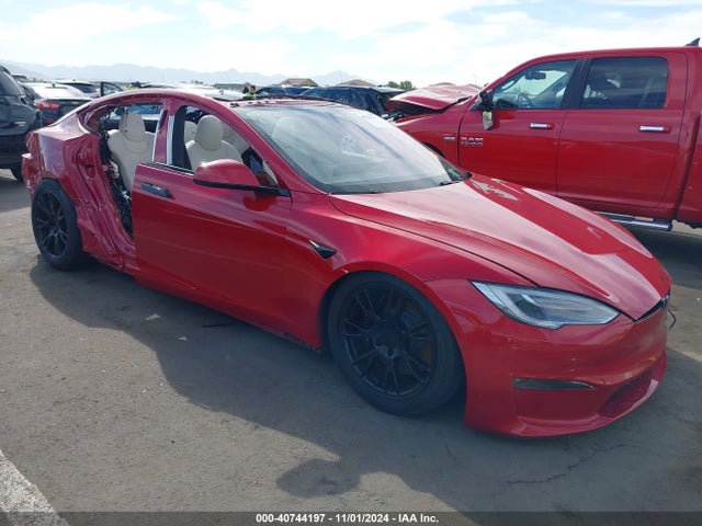 2021 TESLA MODEL S 5YJSA1E61MF452054 Photo 0