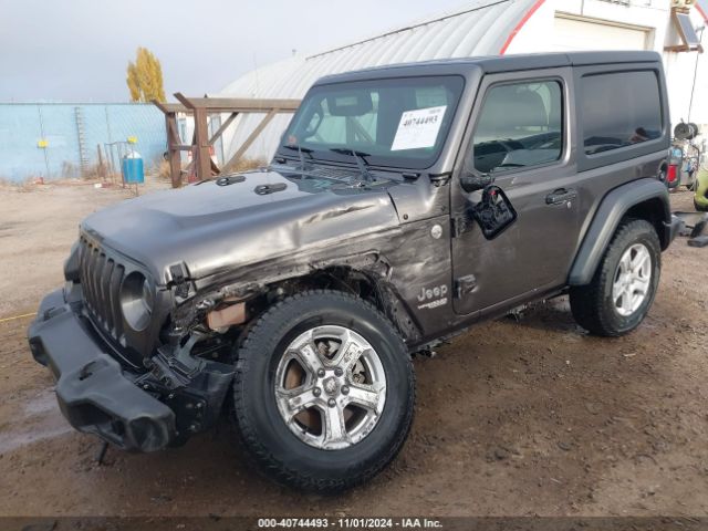 1C4GJXAG2KW617836 Jeep Wrangler Sport S 4x4