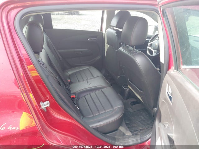 Chevrolet Sonic Rs Auto 2015 1G1JG6SB3F4159915 Image 8