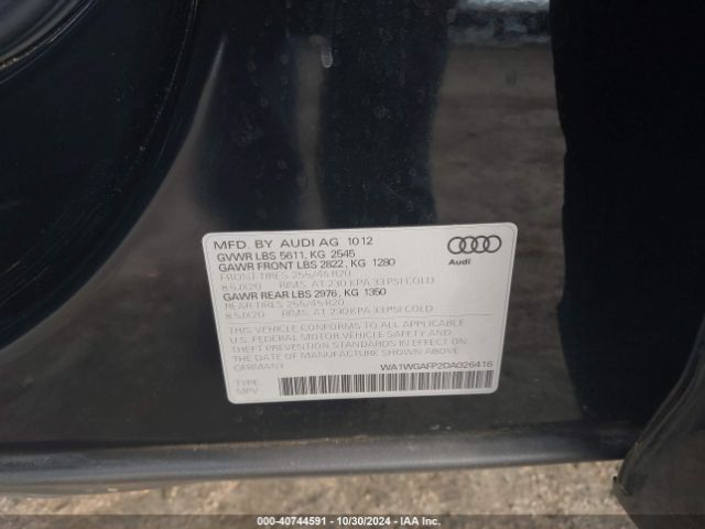 2013 AUDI Q5 WA1WGAFP2DA026416 Photo 8