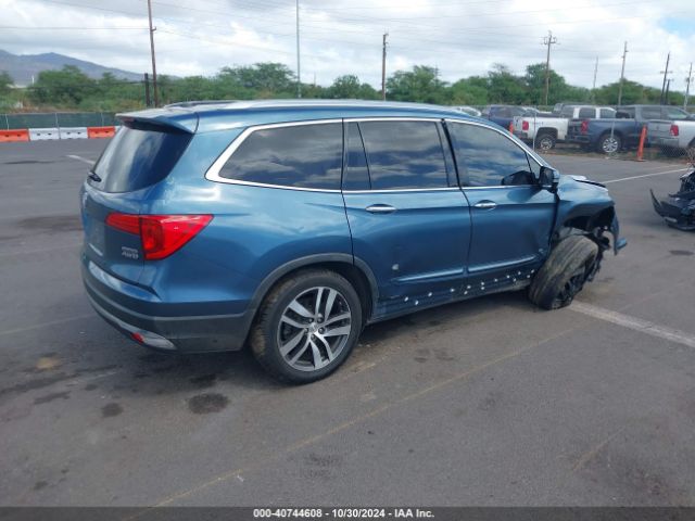 5FNYF6H96JB013782 Honda Pilot Touring