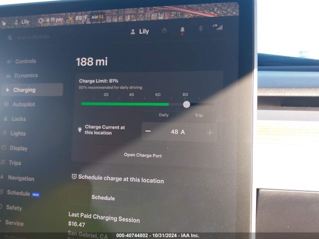 5YJYGDEE2MF090995 Tesla Model Y