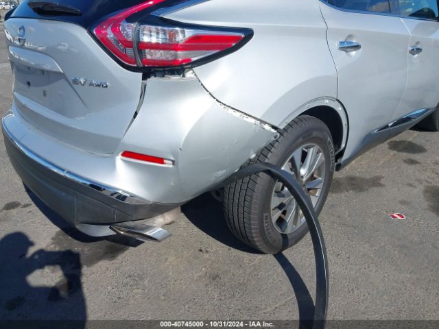 5N1AZ2MH7JN120514 Nissan MURANO SV