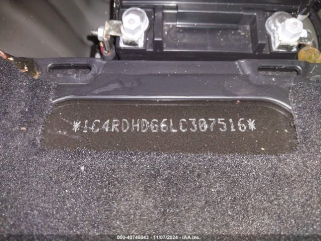 1C4RDHDG6LC307516 Dodge Durango Gt Rwd
