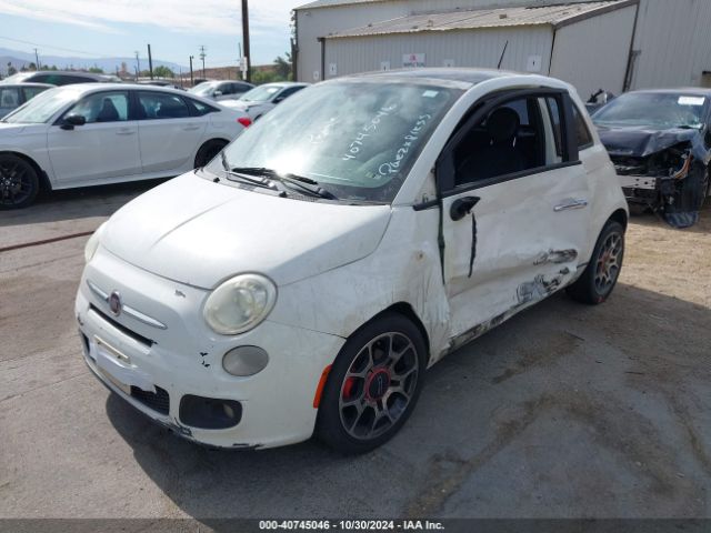 2012 FIAT 500 3C3CFFBR5CT125839 Photo 1
