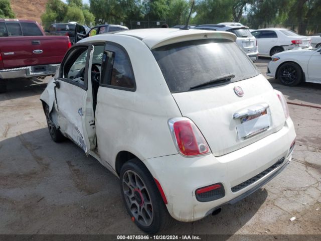 2012 FIAT 500 3C3CFFBR5CT125839 Photo 2