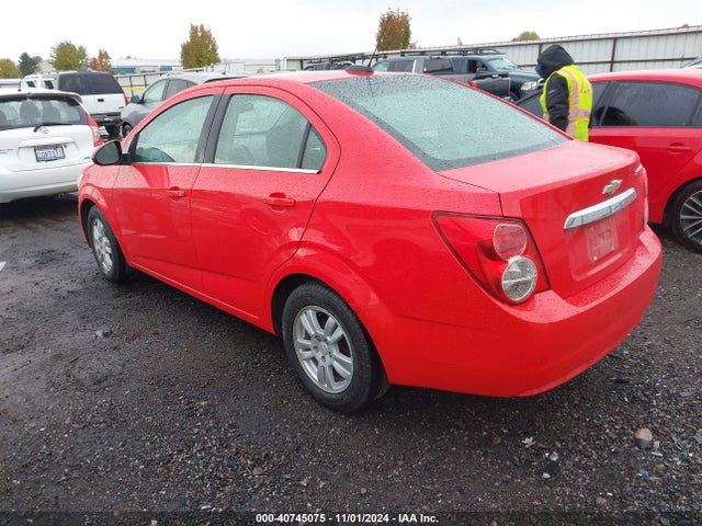 Chevrolet Sonic Lt Auto 2016 1G1JC5SGXG4146968 Image 3