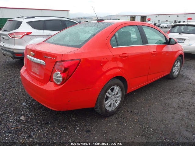 Chevrolet Sonic Lt Auto 2016 1G1JC5SGXG4146968 Image 4