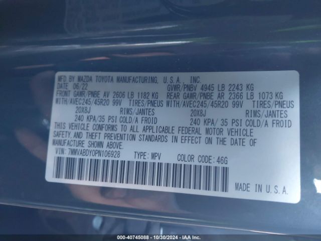7MMVABDY0PN106928 Mazda Cx-50 2.5 Turbo Premium