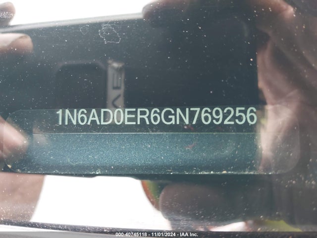 Nissan Frontier Sv 2016 1N6AD0ER6GN769256 Image 9