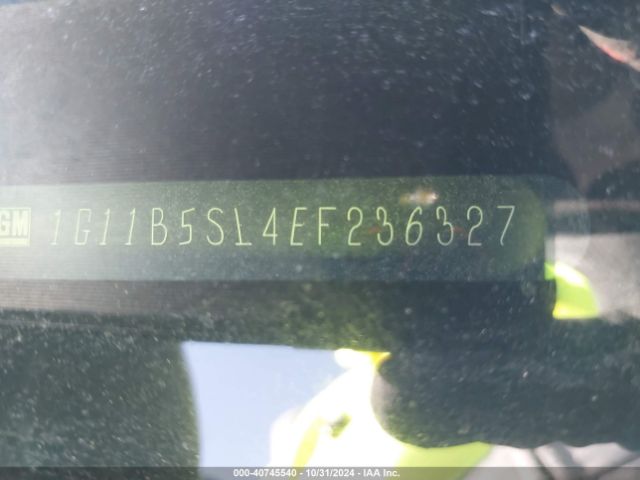 1G11B5SL4EF236327 Chevrolet Malibu 1ls