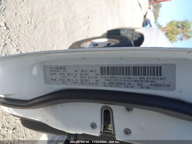 1C6RR6FT3GS383147 RAM 1500 Tradesman
