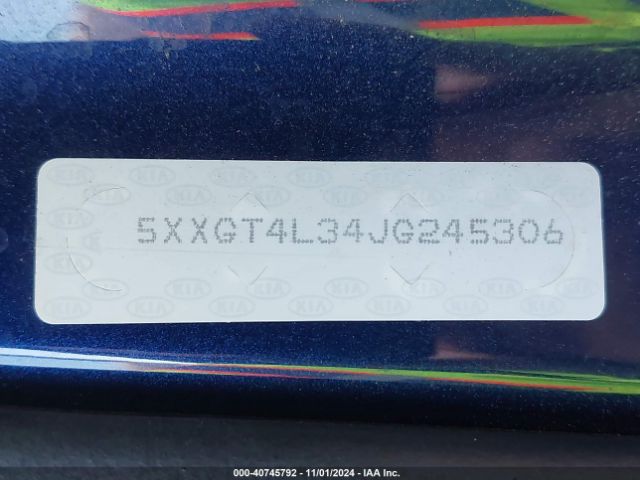 5XXGT4L34JG245306 KIA Optima S