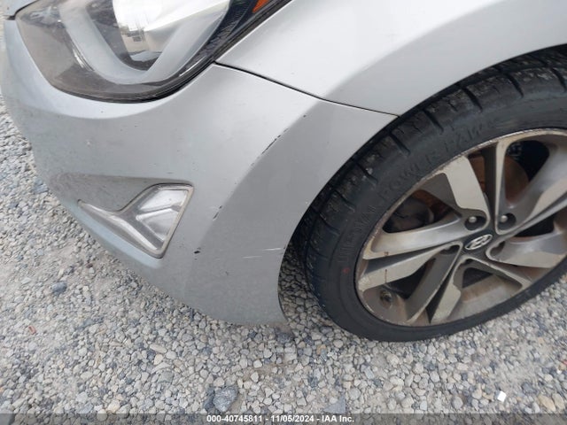 Hyundai Elantra Limited 2014 5NPDH4AE3EH507173 Image 12