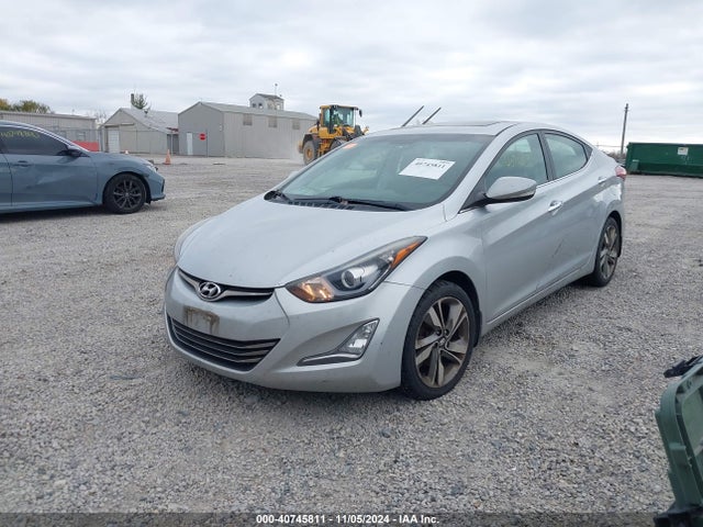 Hyundai Elantra Limited 2014 5NPDH4AE3EH507173 Image 2