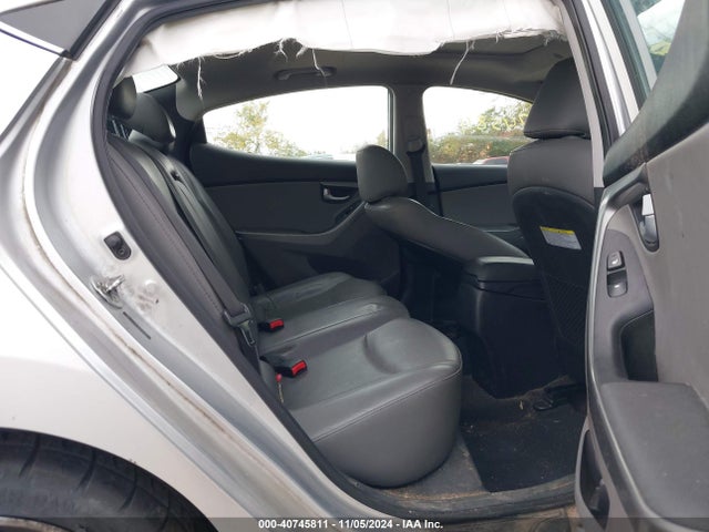 Hyundai Elantra Limited 2014 5NPDH4AE3EH507173 Image 8
