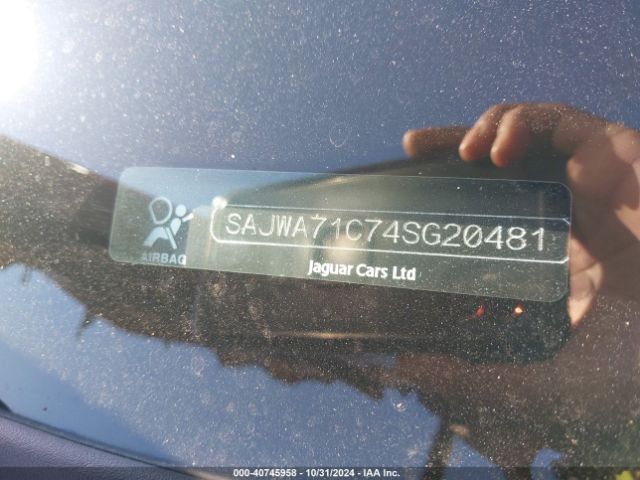 2004 JAGUAR XJ SAJWA71C74SG20481 Photo 8