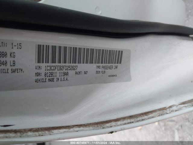 1C3CDFEB2FD252627 Dodge DART GT