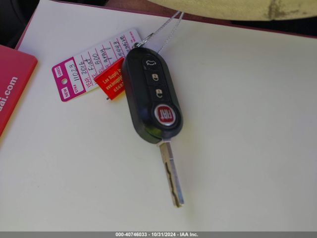 3C3CFFCR2GT205443 Fiat 500 LOUNGE