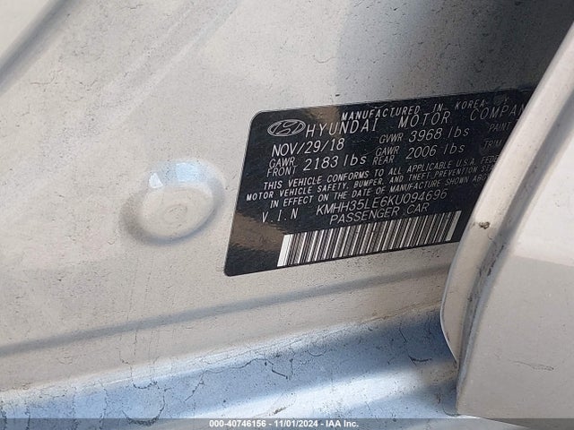 Hyundai ELANTRA GT 2019 KMHH35LE6KU094696 Image 9