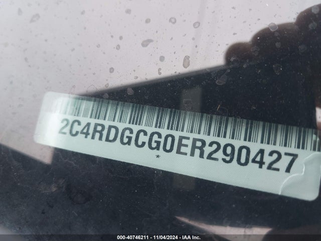 2C4RDGCG0ER290427 Dodge Grand Caravan Sxt