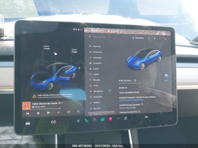 5YJ3E1EA6KF412756 Tesla Model 3 Long Range/mid Range/standard Range/standard Range Plus