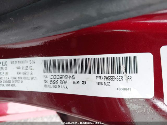 1C3CCCCG0FN514445 Chrysler 200 C