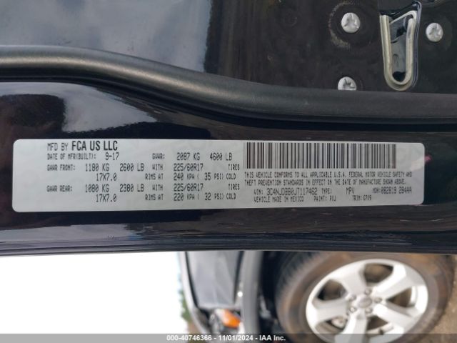 3C4NJDBB0JT117462 Jeep Compass Latitude 4x4