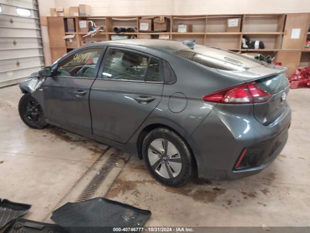 KMHC65LC4KU181058 Hyundai Ioniq Hybrid Blue