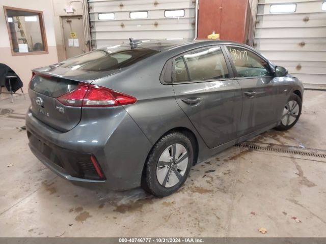 KMHC65LC4KU181058 Hyundai Ioniq Hybrid Blue