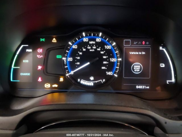 KMHC65LC4KU181058 Hyundai Ioniq Hybrid Blue
