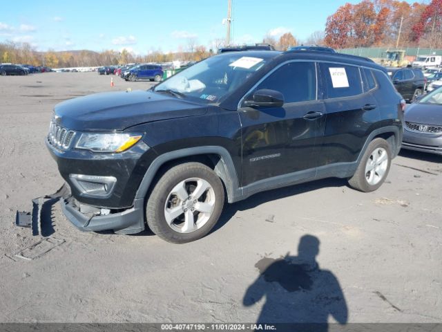 3C4NJCBB7JT376721 Jeep Compass Latitude Fwd