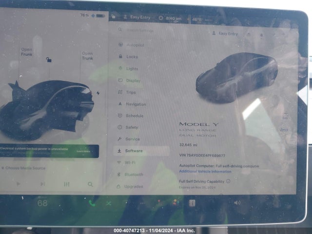 2023 TESLA MODEL Y 7SAYGDEE4PF689677 Photo 6