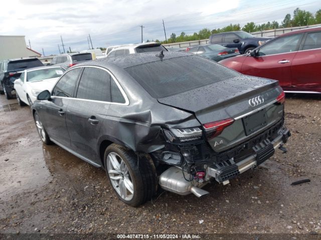 WAUEAAF45NN009688 Audi A4 Premium Plus 45 Tfsi S Line Quattro S Tronic