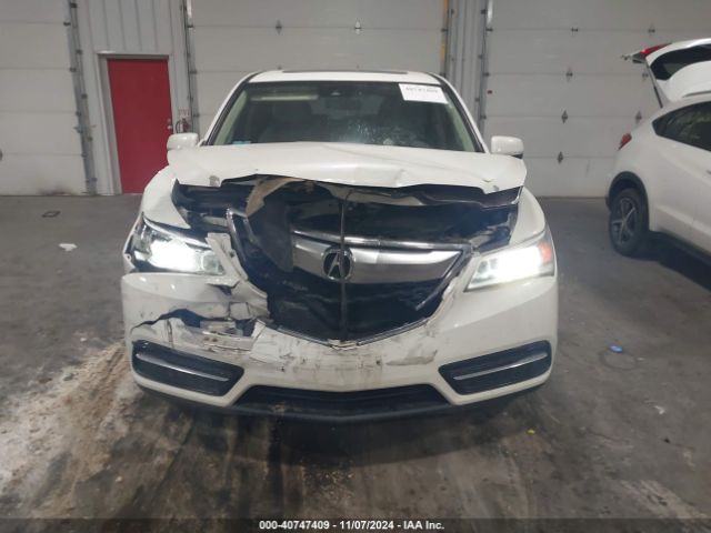 5FRYD4H45GB018428 Acura Mdx Technology   Acurawatch Plus Packages/technology Package