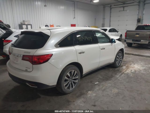 5FRYD4H45GB018428 Acura Mdx Technology   Acurawatch Plus Packages/technology Package