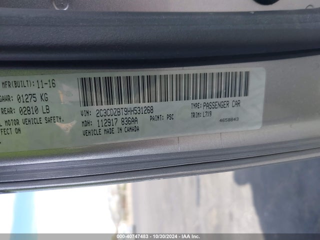 Dodge Challenger R/t 2017 2C3CDZBT9HH531268 Image 9