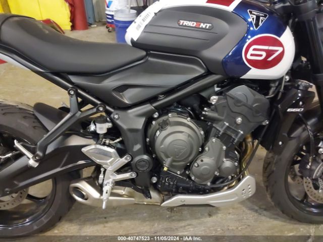 2025 TRIUMPH MOTORCYCLE TRIDENT 660 SMTL10UL3STBX2902 Photo 7