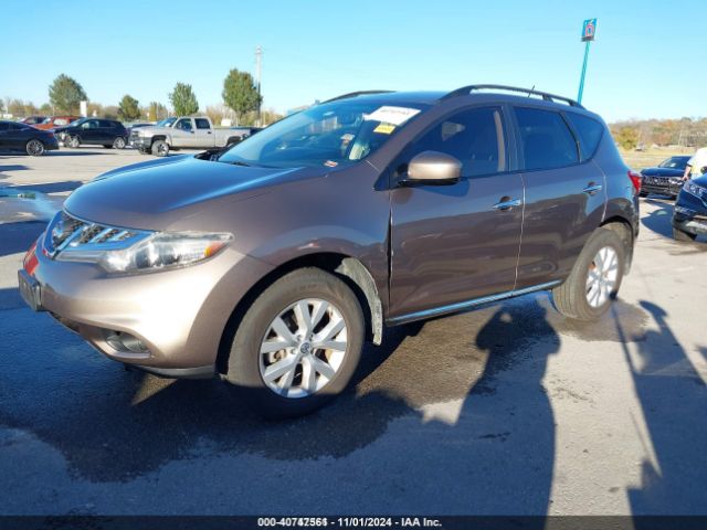 JN8AZ1MU5EW421329 Nissan MURANO SV