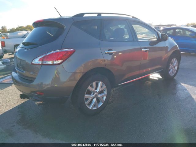 JN8AZ1MU5EW421329 Nissan MURANO SV