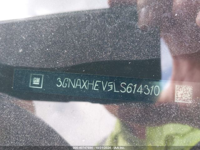 3GNAXHEV5LS614310 Chevrolet Equinox Fwd Ls