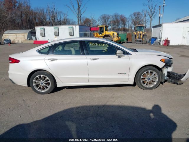 3FA6P0MU0KR112695 Ford Fusion Hybrid Sel