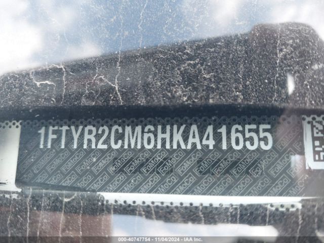 1FTYR2CM6HKA41655 Ford Transit-250