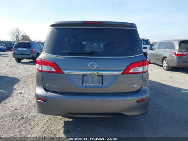 JN8AE2KP9G9156057 Nissan Quest Platinum/s/sl/sv