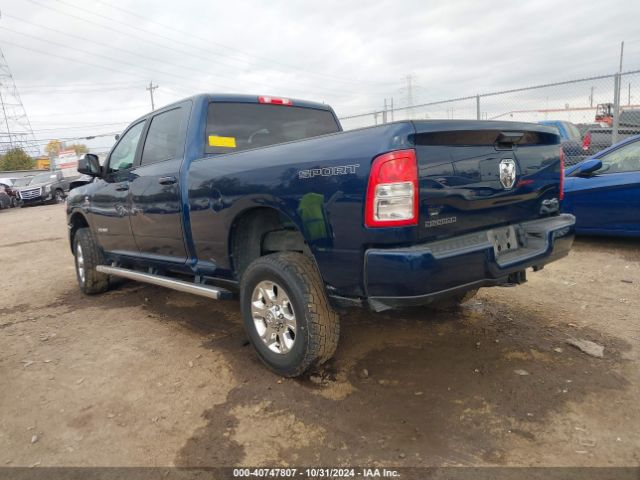3C6UR5DL6MG657922 RAM 2500 Big Horn  4x4 6'4 Box